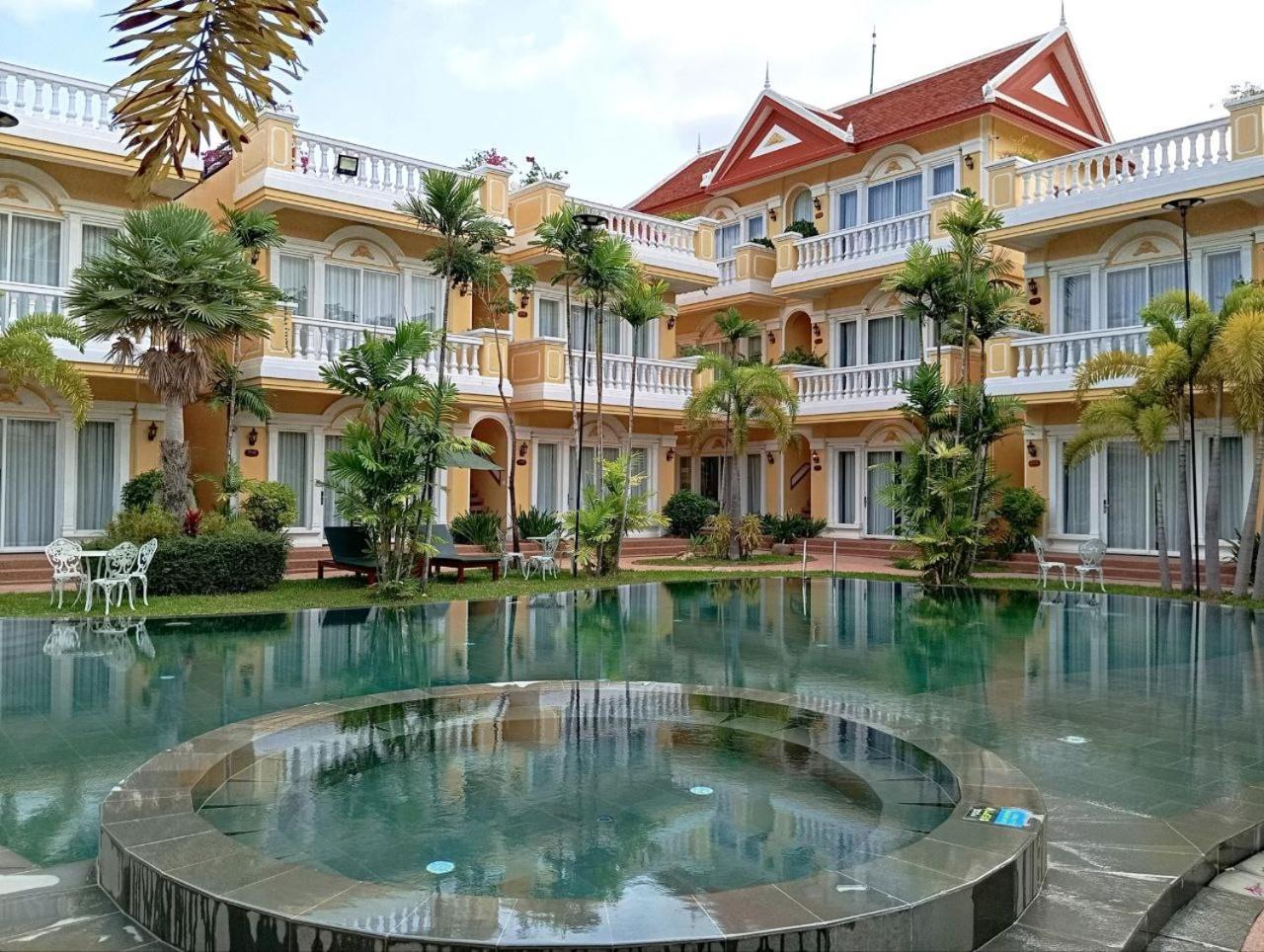 Sokchea Kampot Hotel Esterno foto