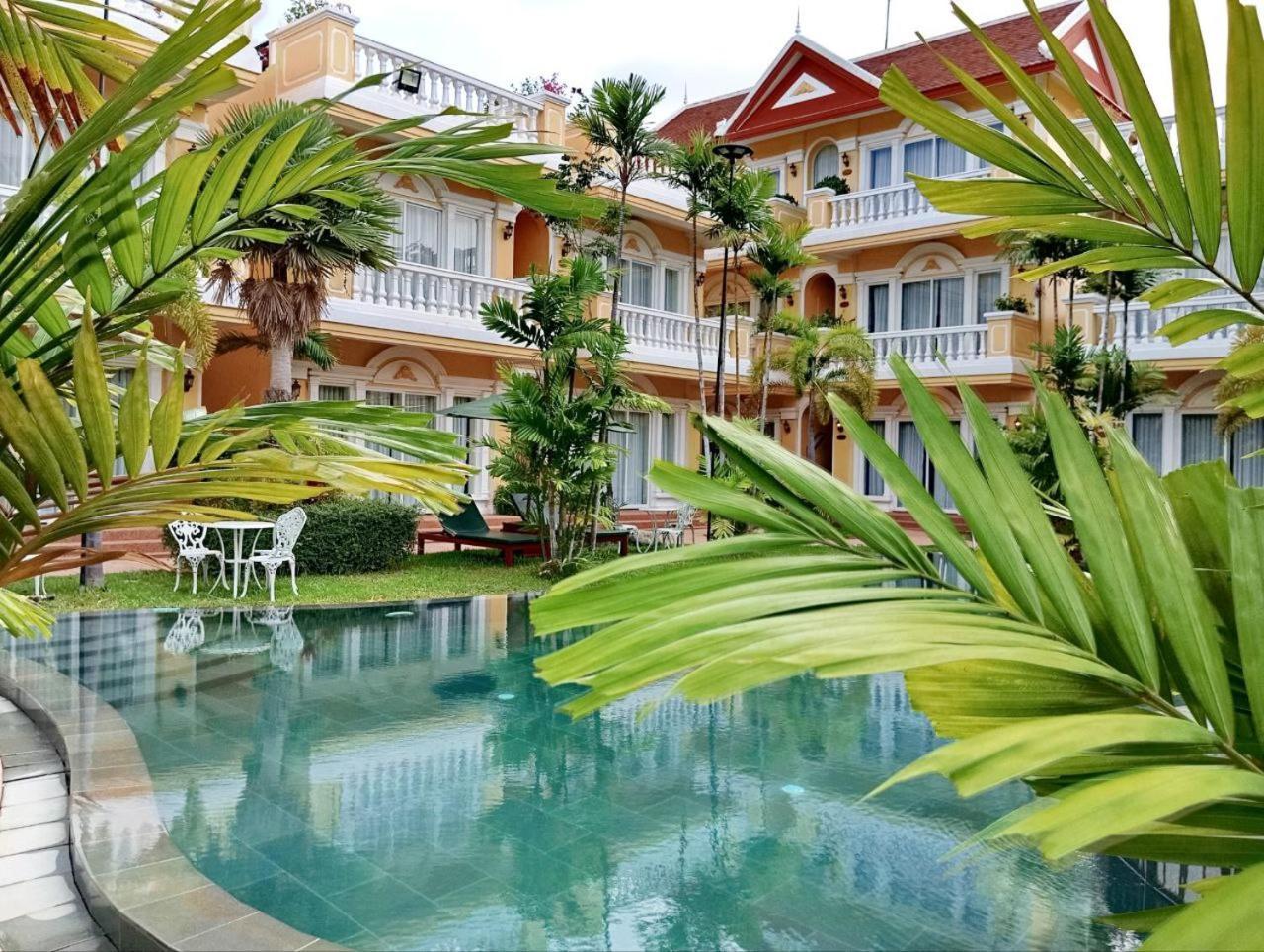 Sokchea Kampot Hotel Esterno foto