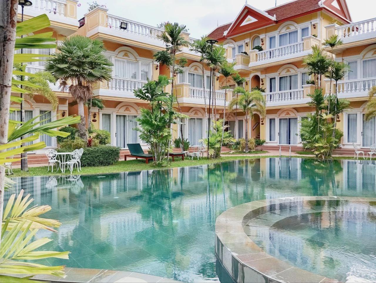 Sokchea Kampot Hotel Esterno foto