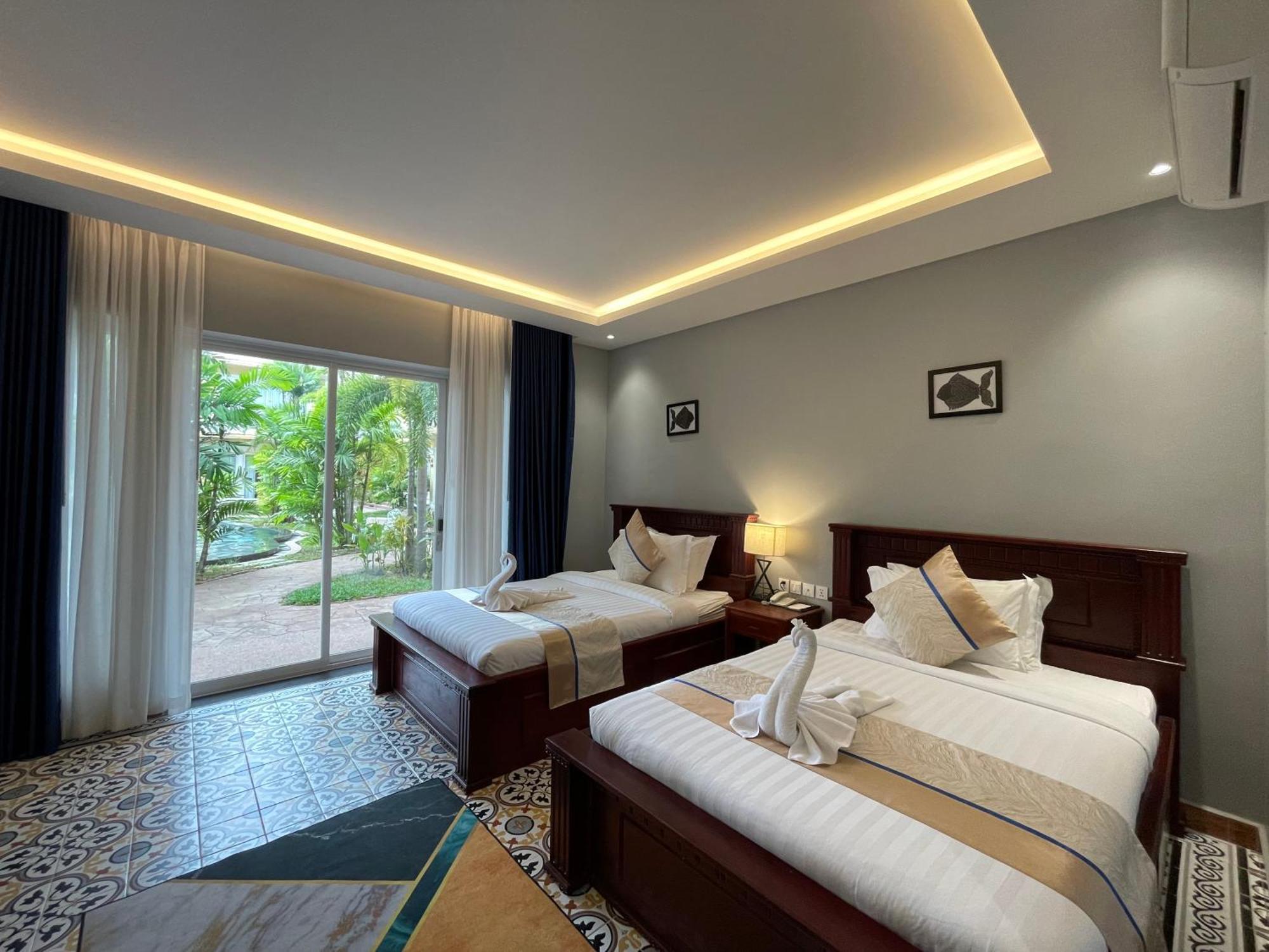 Sokchea Kampot Hotel Esterno foto